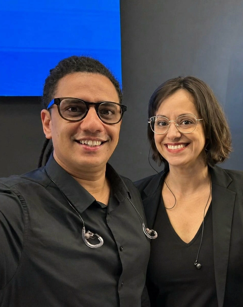 Selfie de Tiago Coimbra e Vânia Santiago