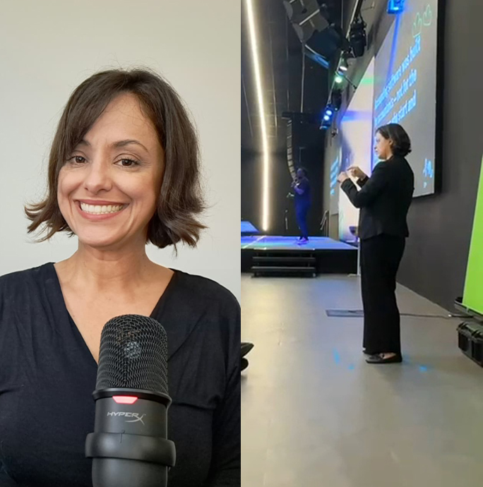 Vânia Santiago - Intérprete Profissional de LIBRAS em destaque
